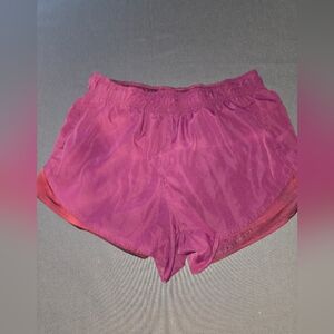 Athletic Works Women's Maroon Athletic Shorts